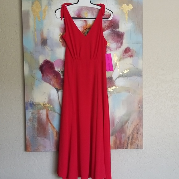 Betsey Johnson Pebble Crepe Dress - Picture 3 of 7